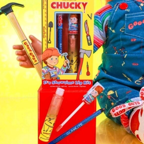 Glamlite Chucky Good Guys, "It's Showtime," Lip Kit - Picture 3 of 5